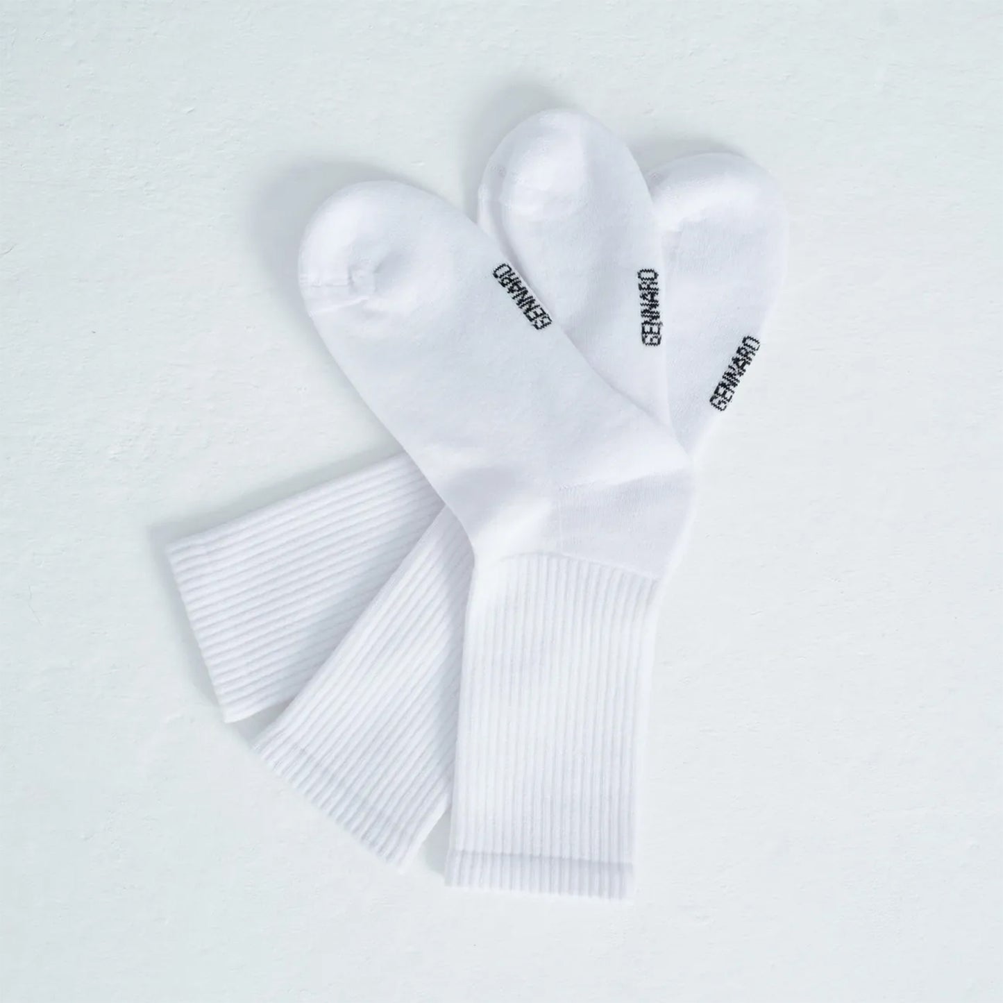 3'lü Ribbed Towel Socks