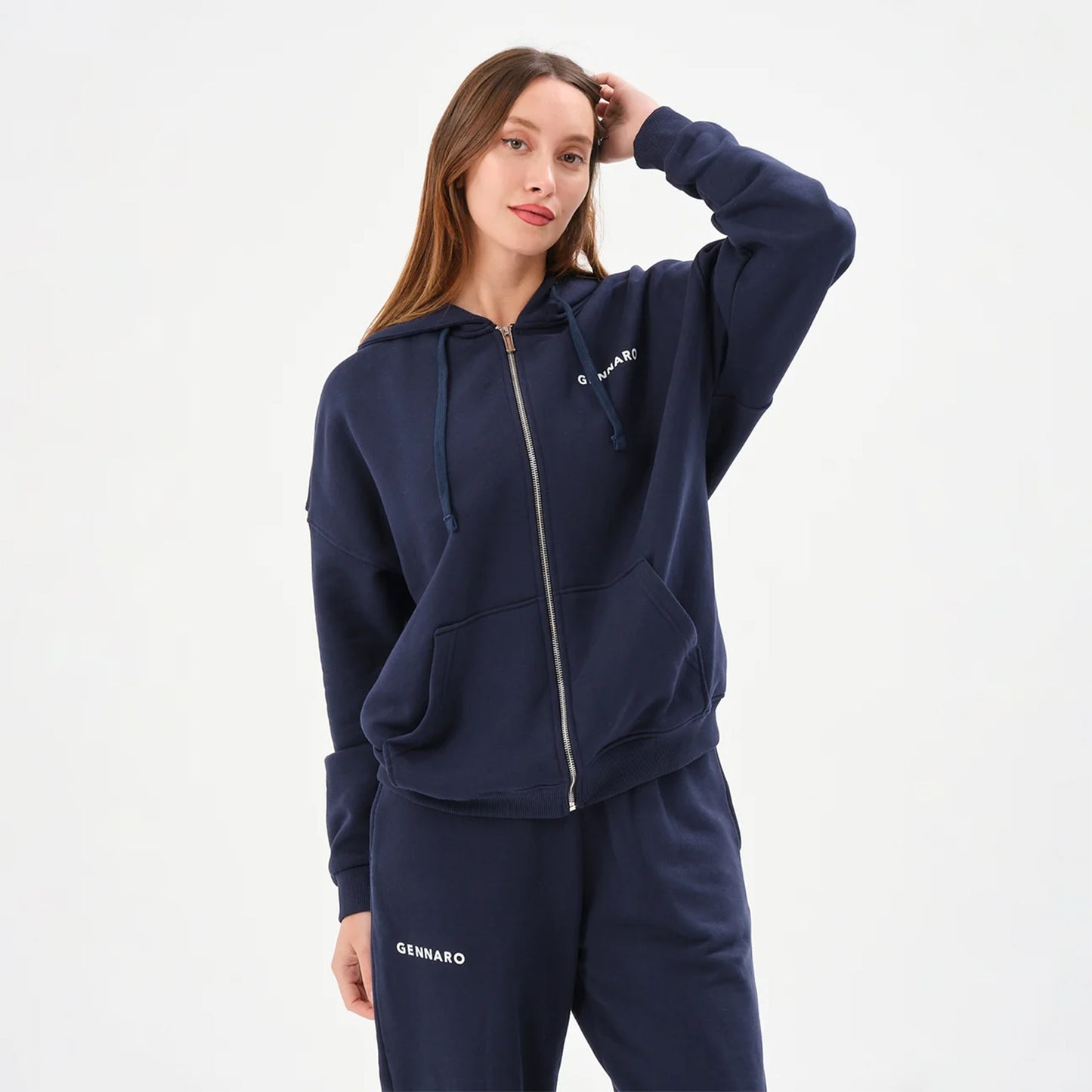 Oversize Zip Hoodie
