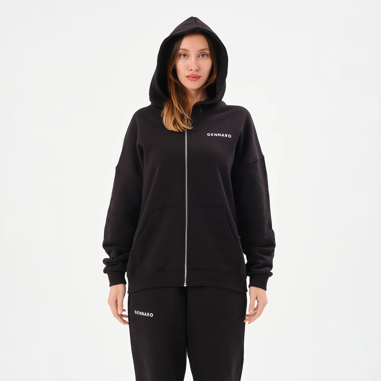 Oversize Zip Hoodie