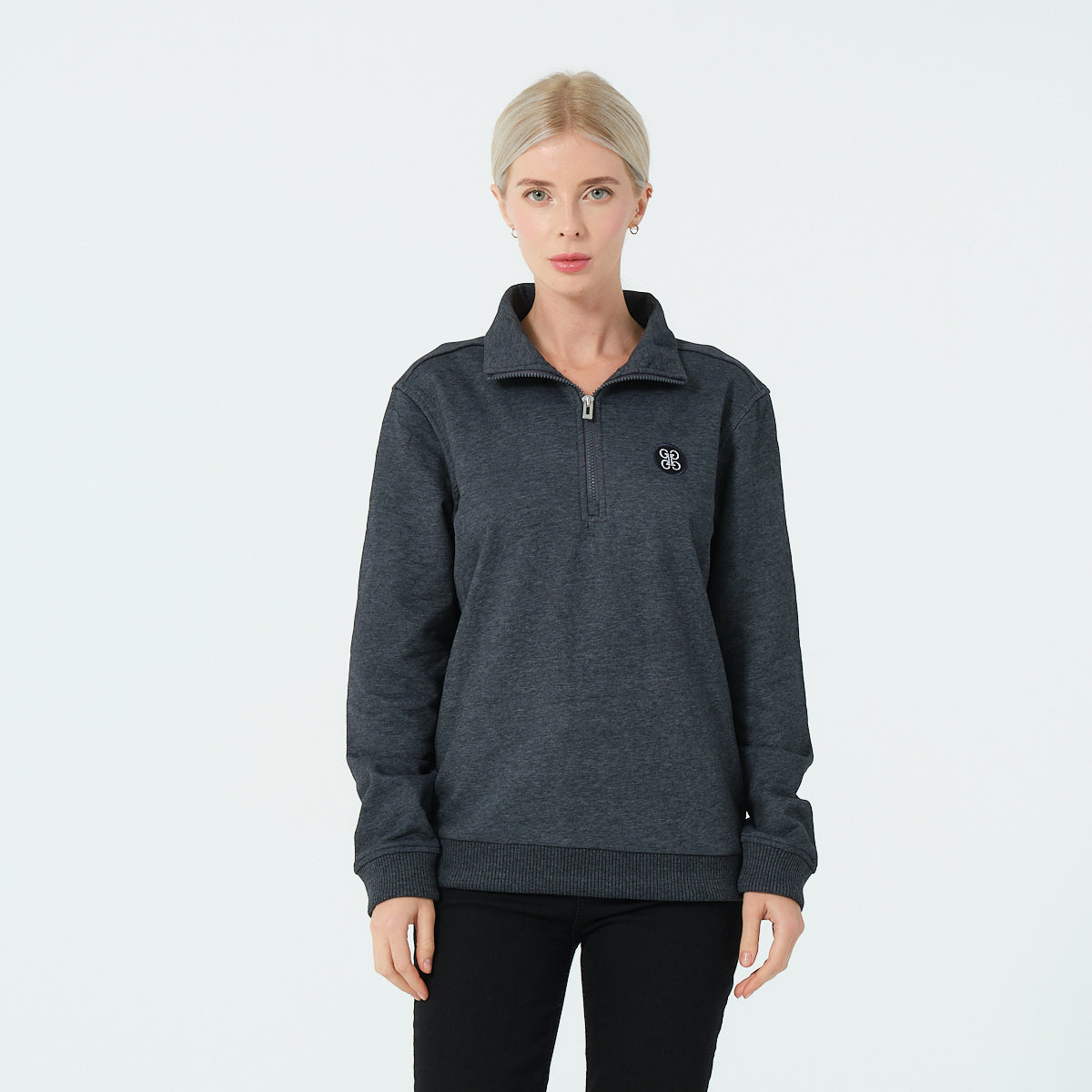 Half Zip Sweatshirt