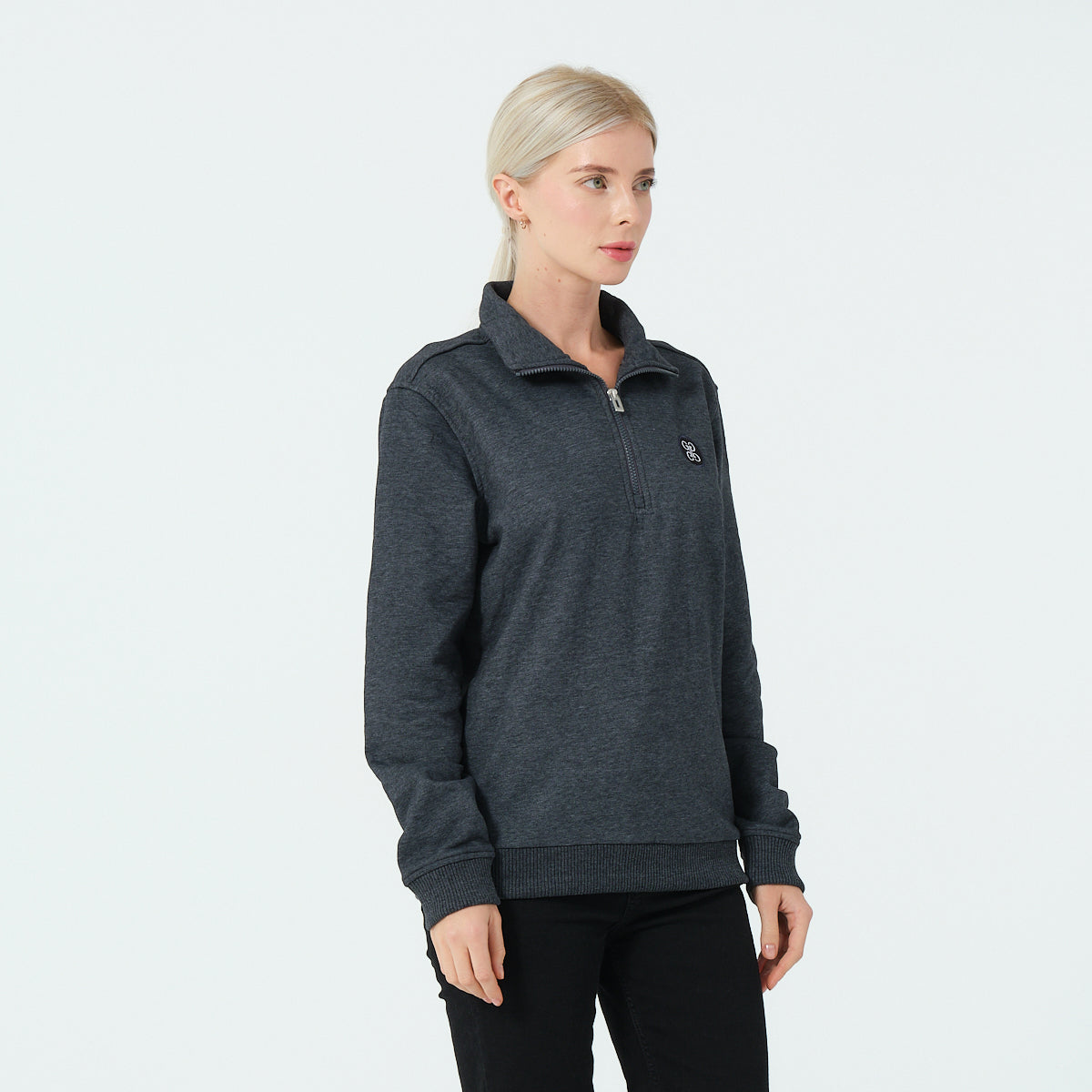 Half Zip Sweatshirt