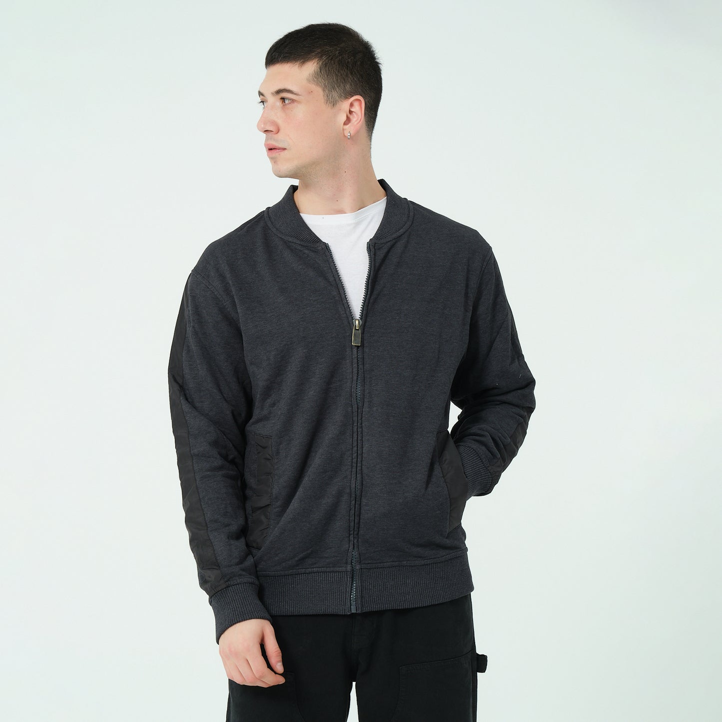 Kolej Yaka Zip Sweatshirt