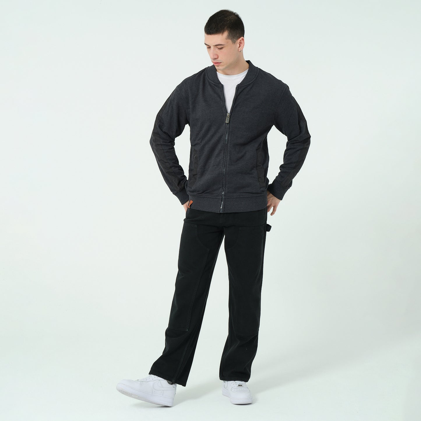 Kolej Yaka Zip Sweatshirt