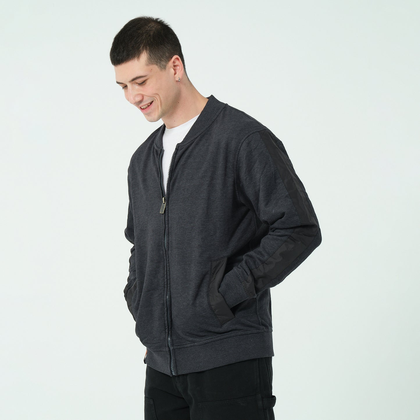 Kolej Yaka Zip Sweatshirt