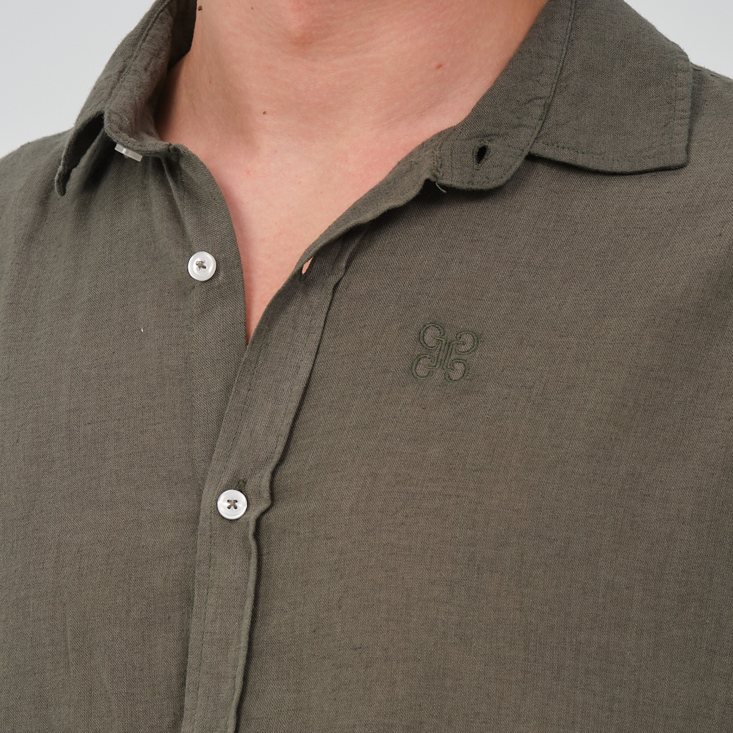 Erkek %100 Keten Gömlek