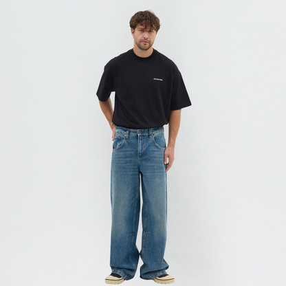 Baggy Bol Kesim Jean Pantolon