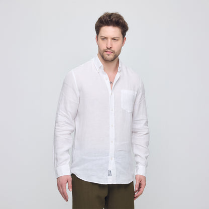 Rahat Kesim Keten Gömlek