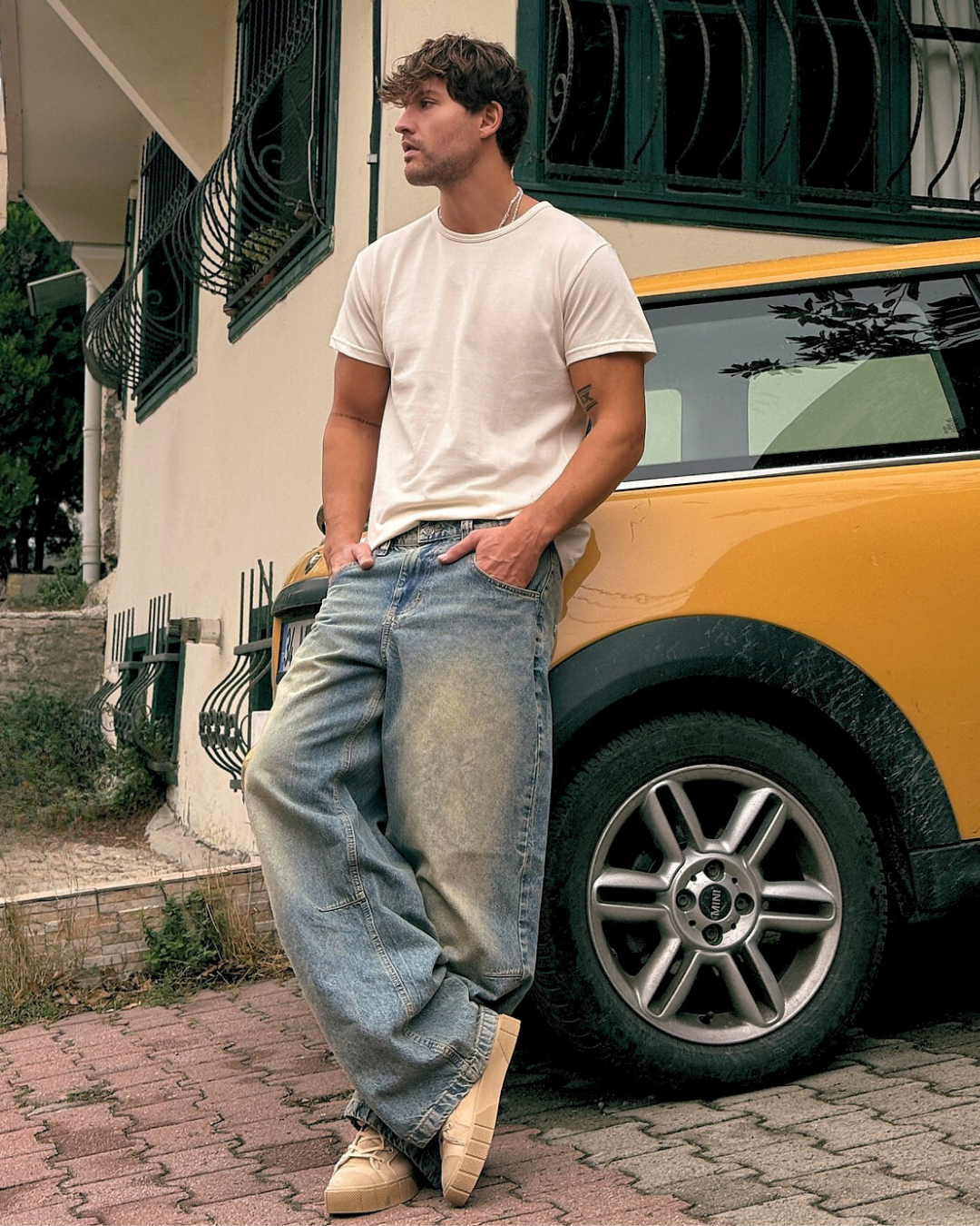 Baggy Bol Kesim Jean Pantolon