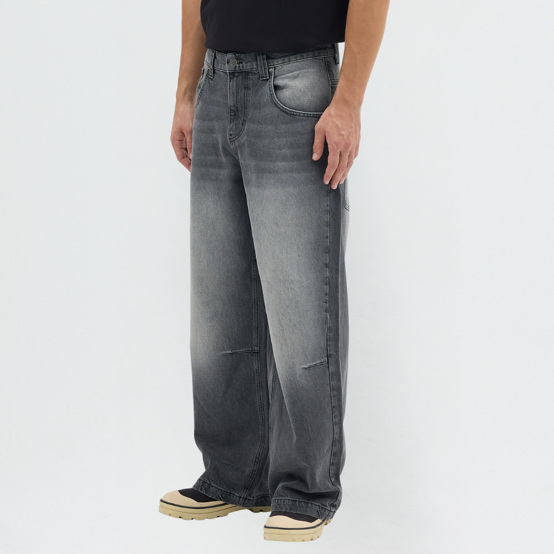 Baggy Bol Kesim Jean Pantolon