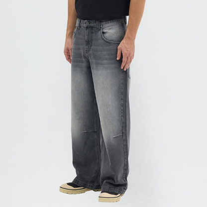 Baggy Bol Kesim Jean Pantolon