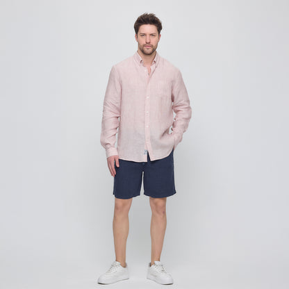 Rahat Kesim Keten Gömlek