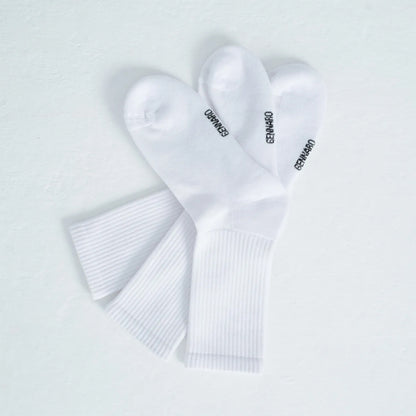 3'lü Ribbed Towel Socks