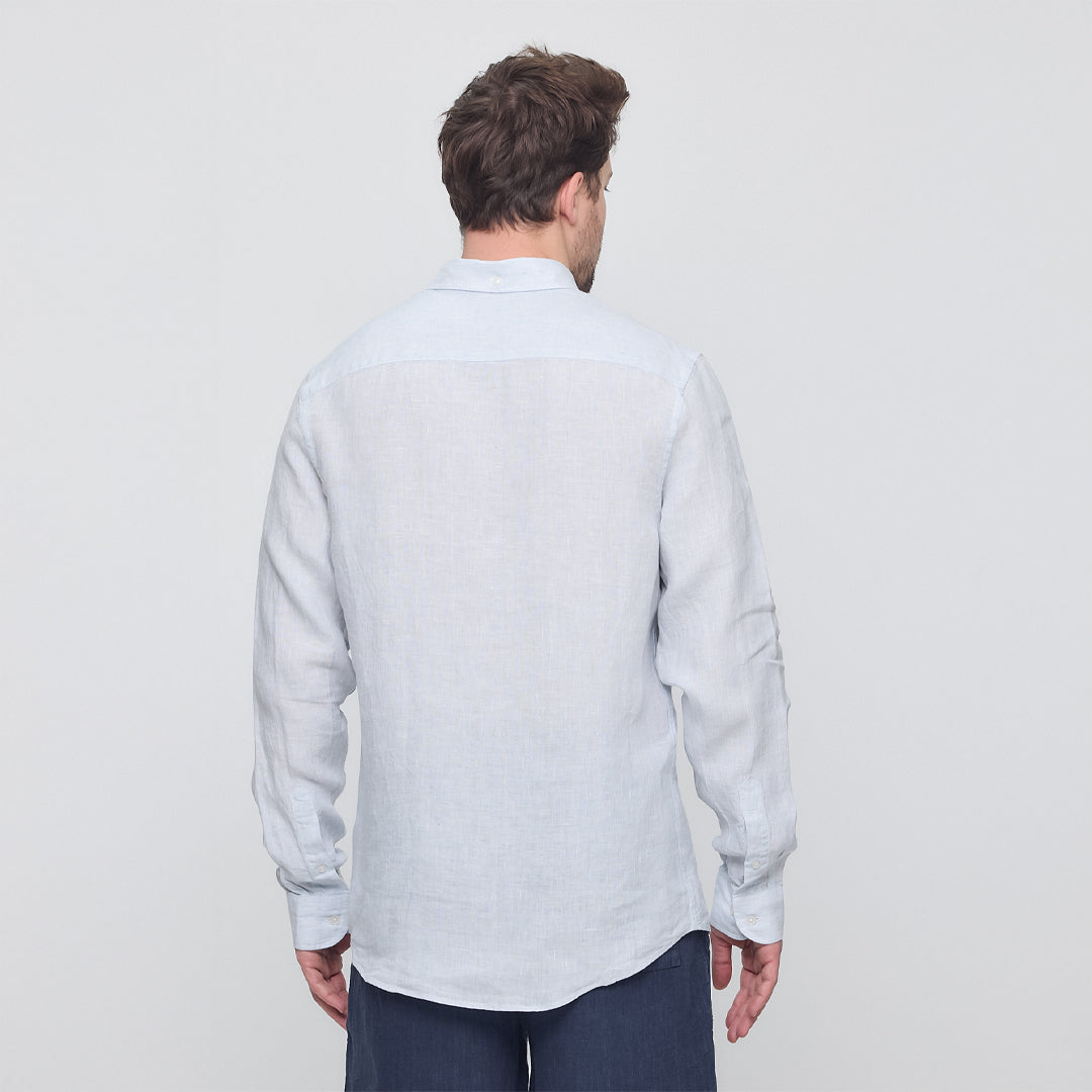 Rahat Kesim Keten Gömlek