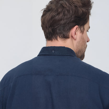 Rahat Kesim Keten Gömlek