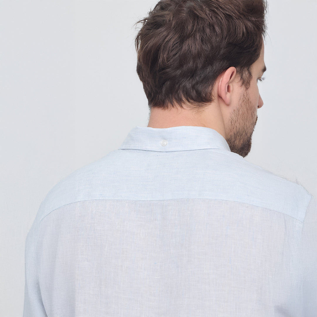 Rahat Kesim Keten Gömlek