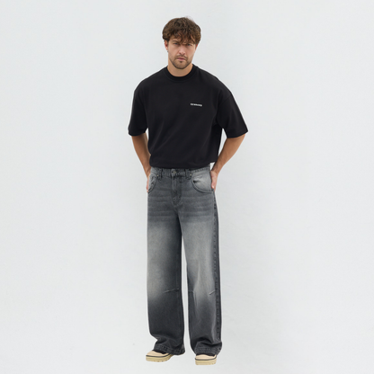 Baggy Bol Kesim Jean Pantolon