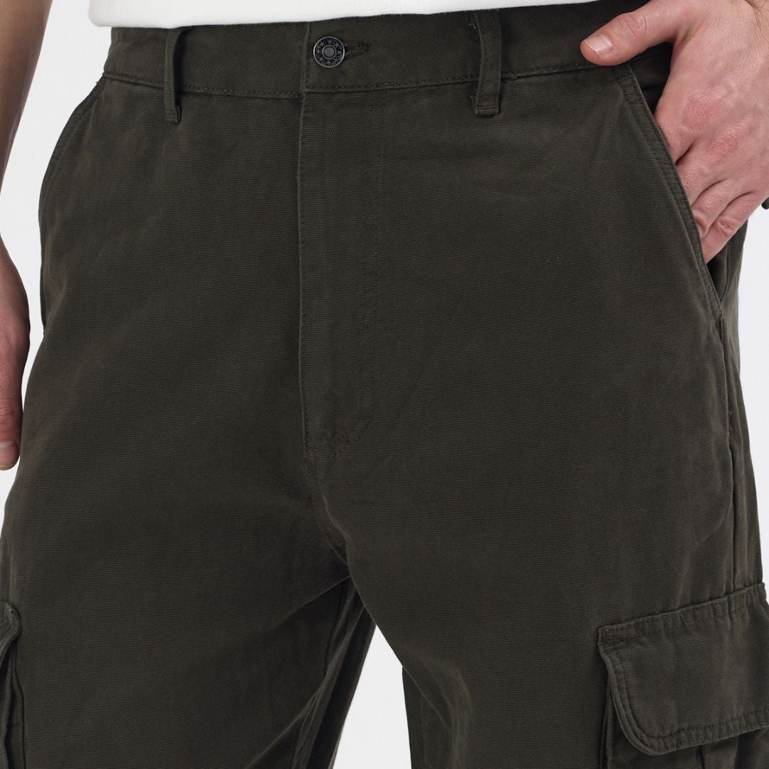 Cepte Patch Detaylı Kargo Pantolon