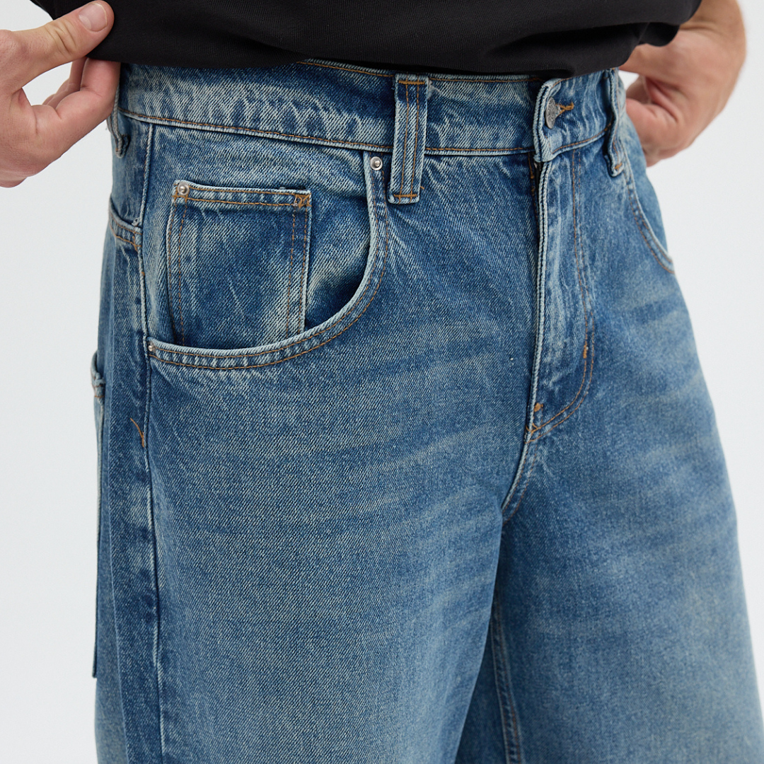 Baggy Bol Kesim Jean Pantolon