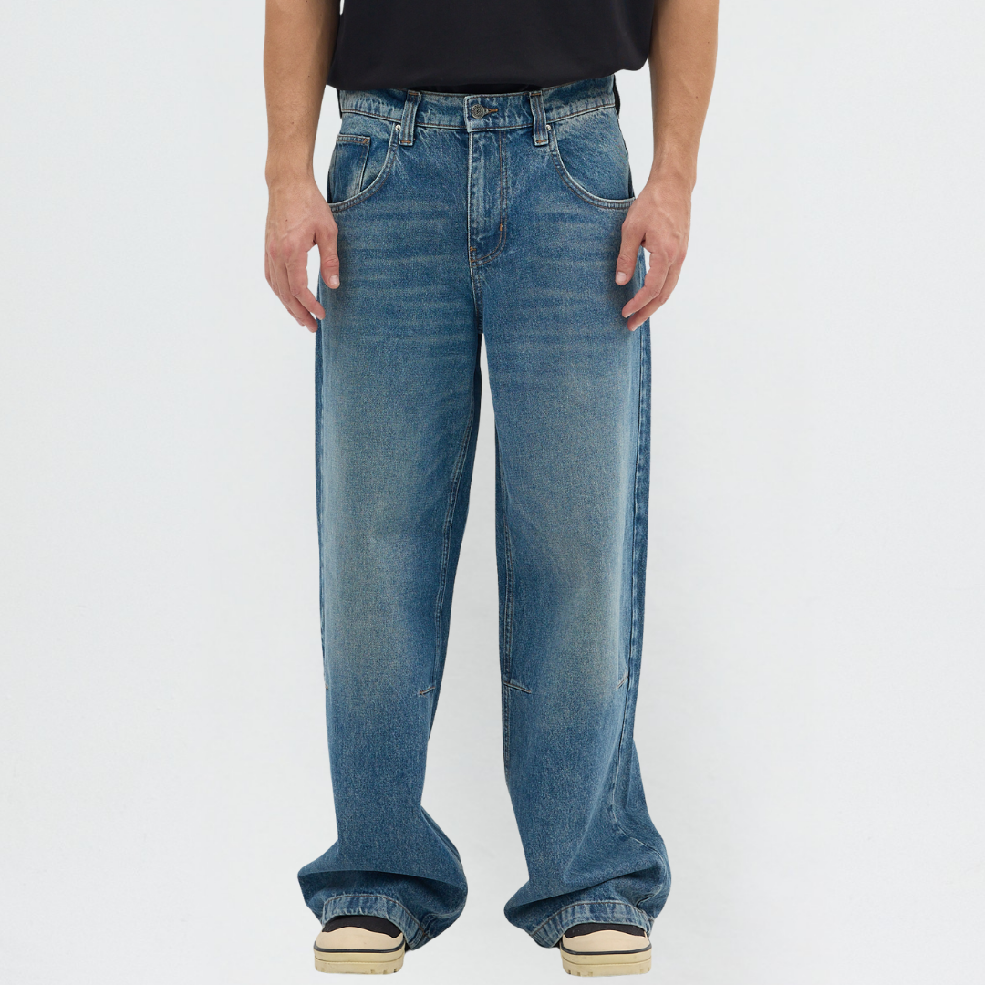 Baggy Bol Kesim Jean Pantolon