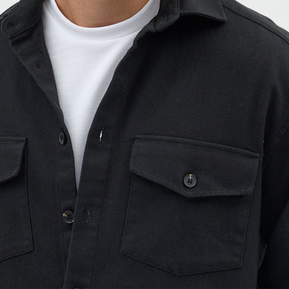 Dokulu Rahat Kesim Ceket Gömlek