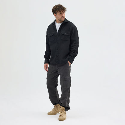 Dokulu Rahat Kesim Ceket Gömlek