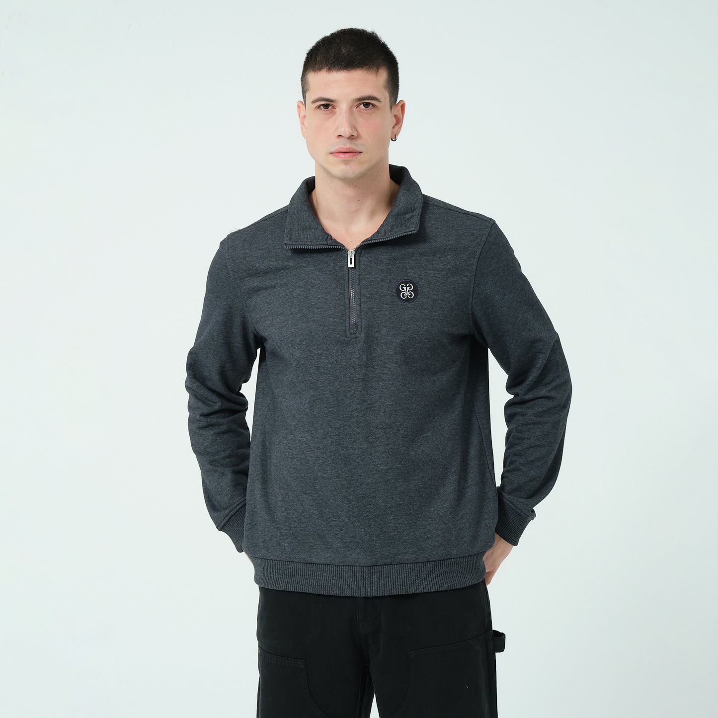 Half Zip Sweatshirt