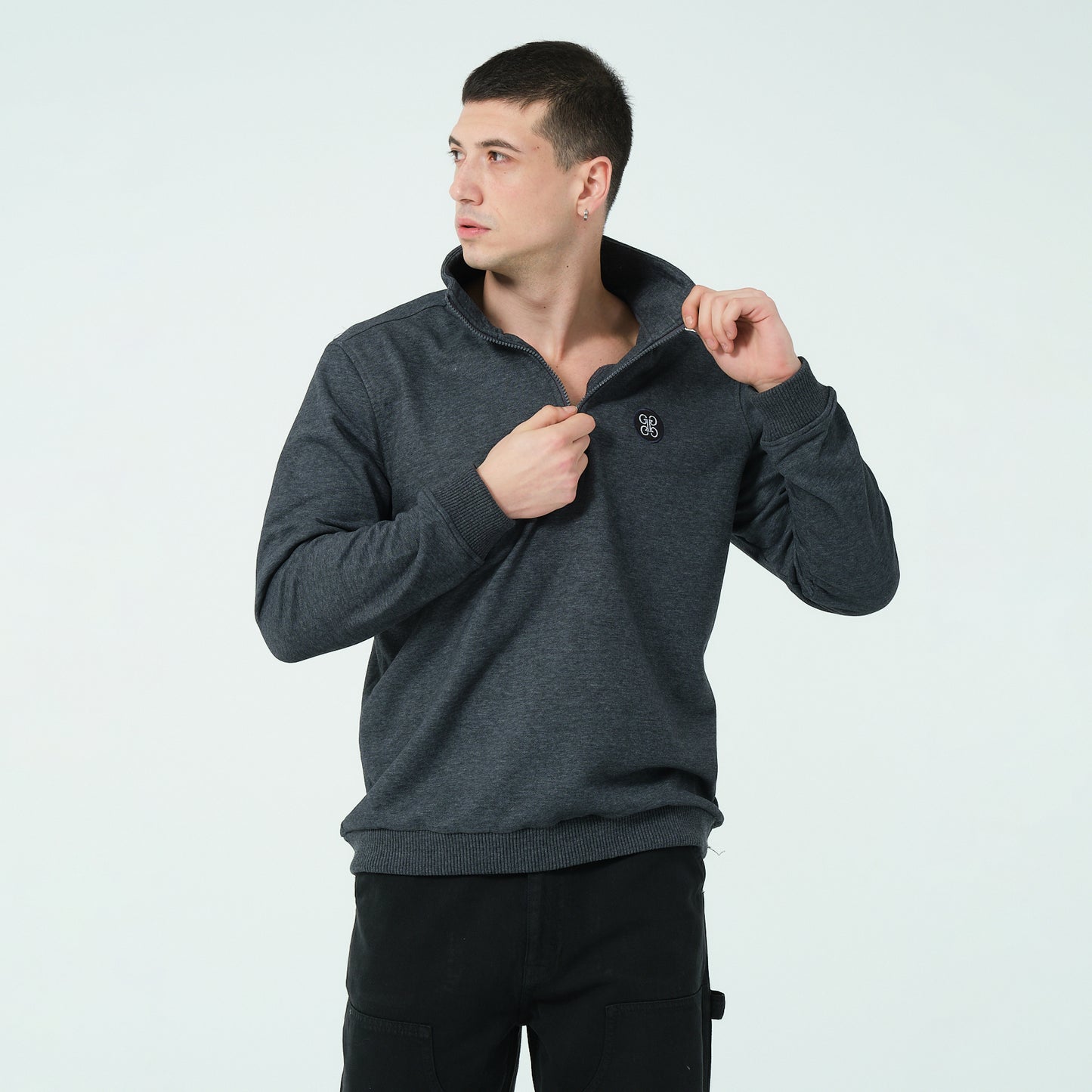 Half Zip Sweatshirt