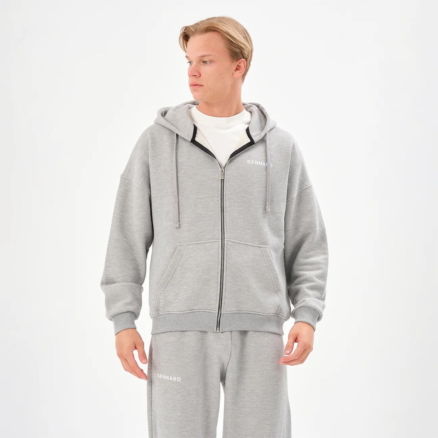 Oversize Zip Hoodie