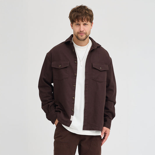 Dokulu Rahat Kesim Ceket Gömlek