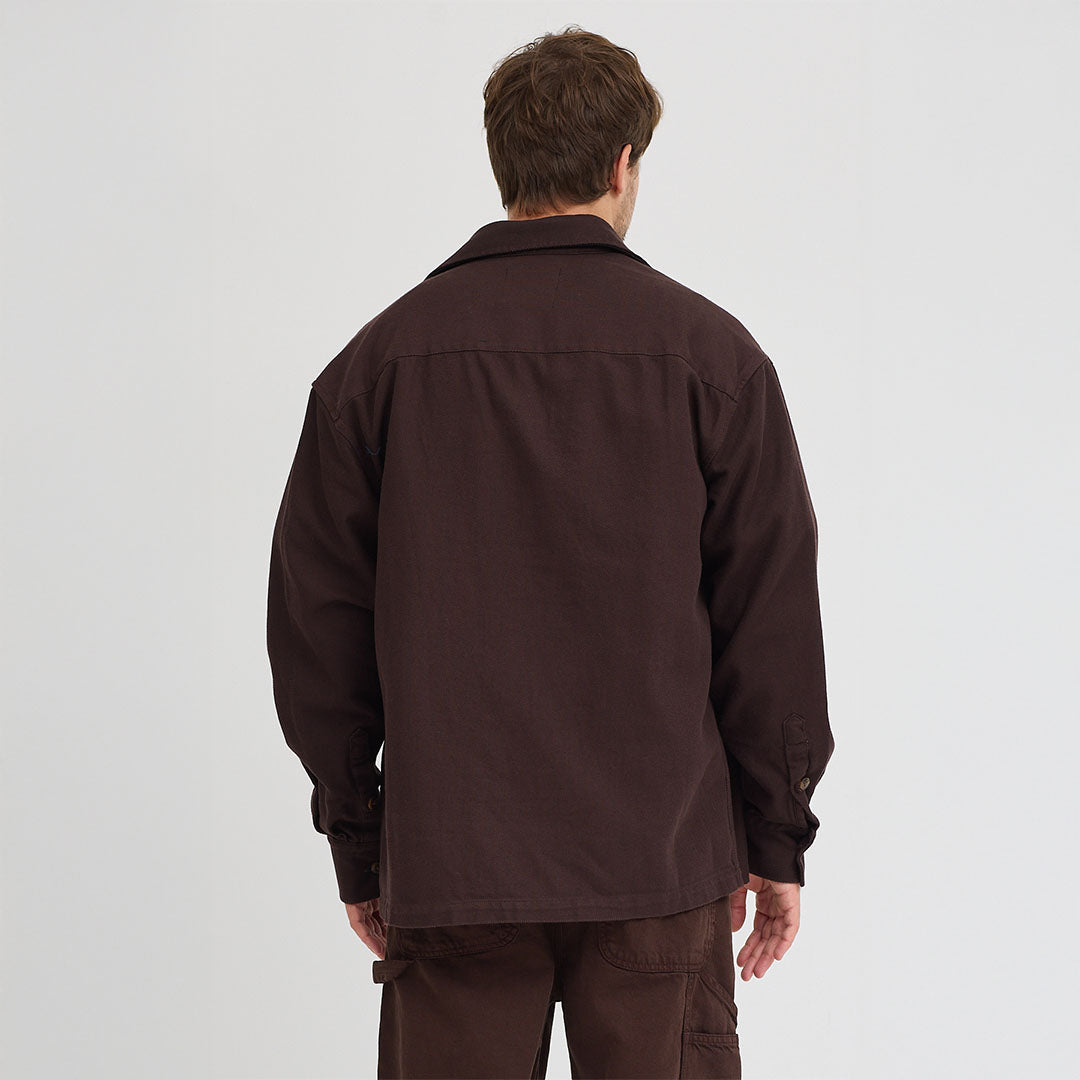 Dokulu Rahat Kesim Ceket Gömlek