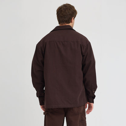 Dokulu Rahat Kesim Ceket Gömlek