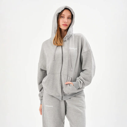 Oversize Zip Hoodie