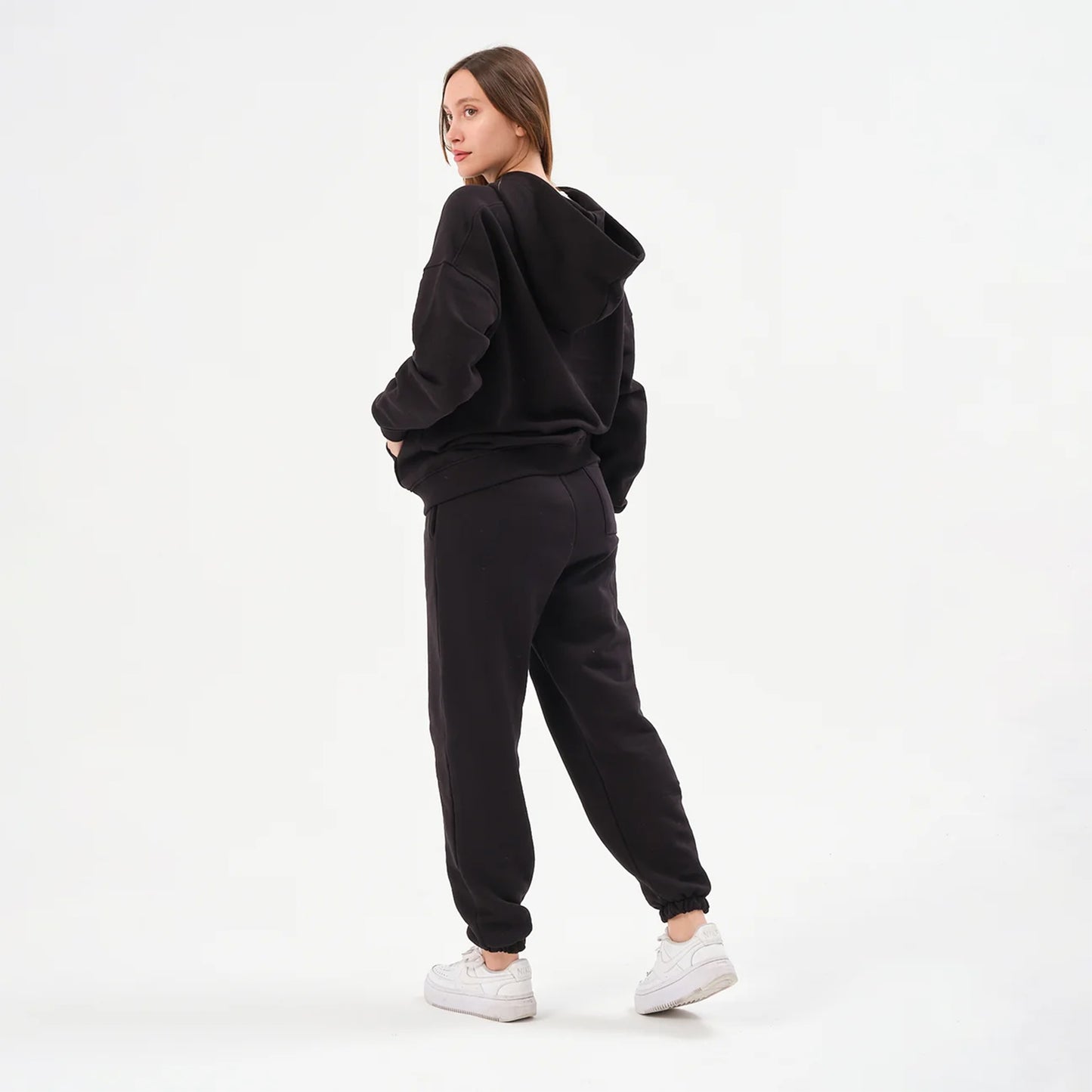 Oversize Zipli Eşofman Takımı