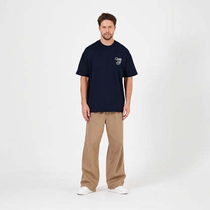 Nakışlı 270GSM Oversize T-Shirt