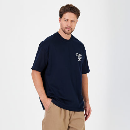 Nakışlı 270GSM Oversize T-Shirt