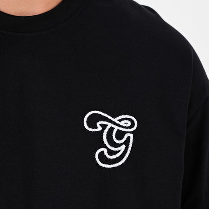 Nakışlı 270GSM Oversize T-Shirt