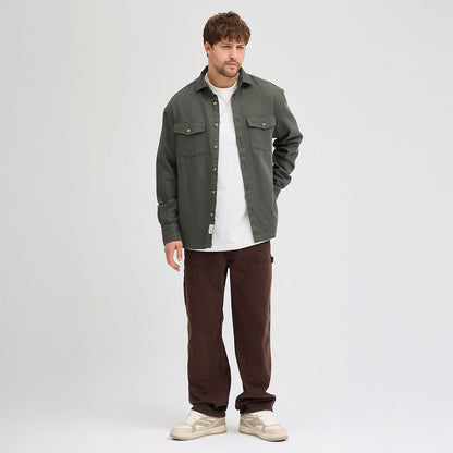 Dokulu Rahat Kesim Ceket Gömlek