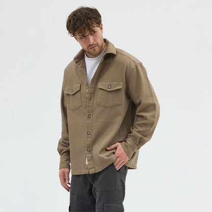 Dokulu Rahat Kesim Ceket Gömlek