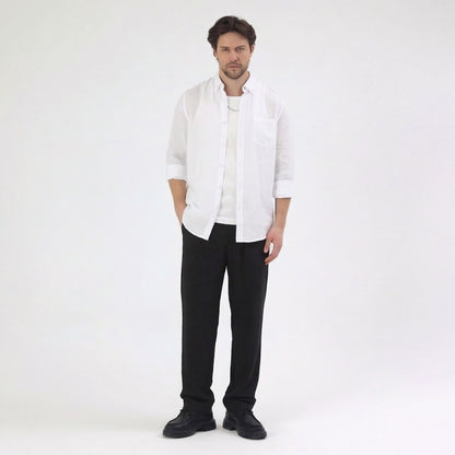 Dokulu Casual Pantolon