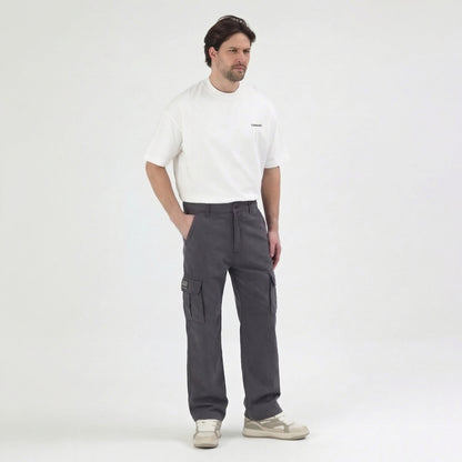 Cepte Patch Detaylı Kargo Pantolon